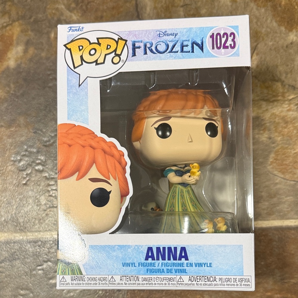 Funko Pop! #1023 Disney Frozen Anna with Green and Orange Outfit
